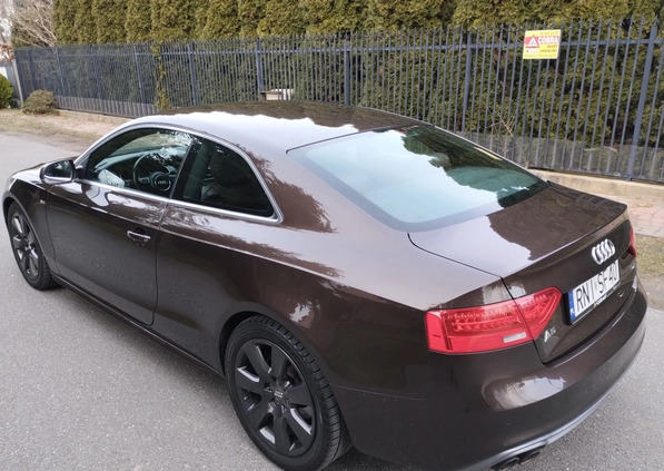 Audi A5 cena 59900 przebieg: 186000, rok produkcji 2015 z Radom małe 301